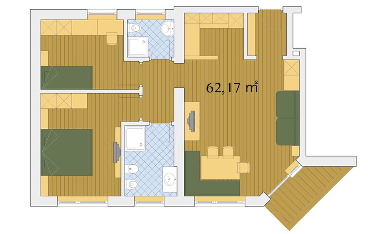 Residence Lersc Badia  Eksteriør bilde