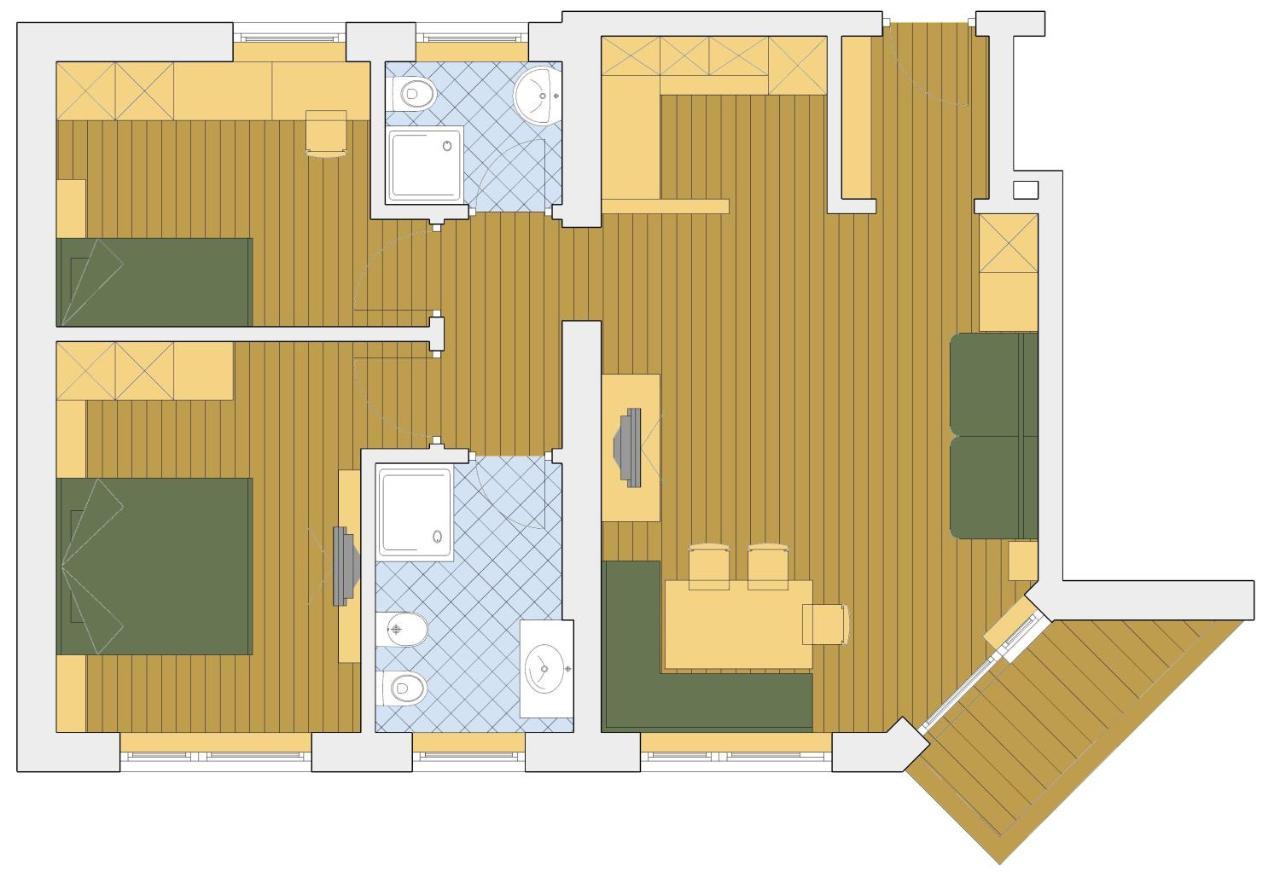 Residence Lersc Badia  Eksteriør bilde